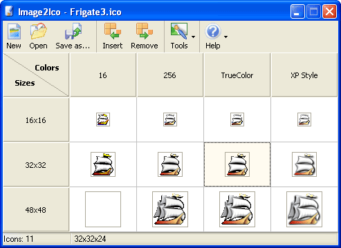 Image2Ico Screenshot